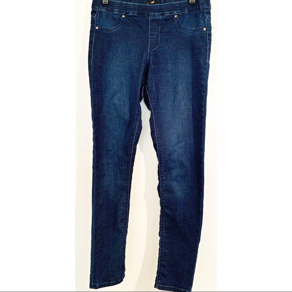 H&M Blue Jean Jeggins Size 8